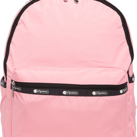 LeSportsac Pink Nylon Logan Backpack Lesportsac | Bags | Nwt Lesportsac Logan Backpack Pop Pink  main image 3